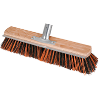 Brooms and scrubbers