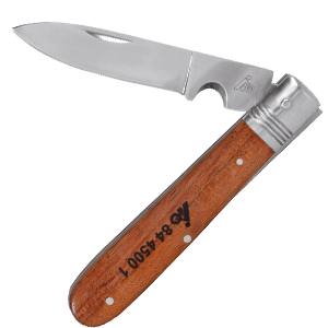 Fold-away knives & cable stripping knives