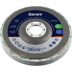 Fleece compact discs with glass fibre pads
