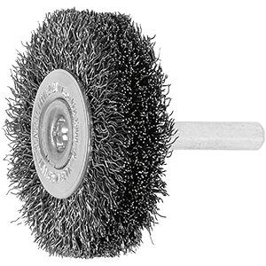 Brushes with shank