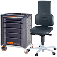 Workstations and storage