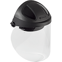 Protective face screens and accessories